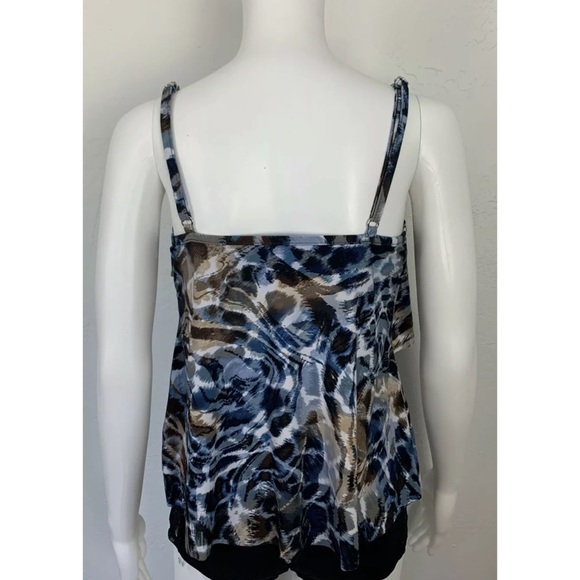 Magicsuit Miraclesuit Tankini Top 8 Chloe Tiered - Picture 3 of 8